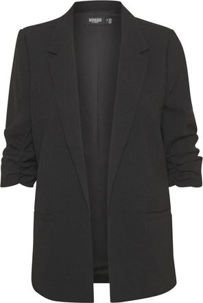Soaked In Luxury Jassen, Dames, Zwart, XL, Elegante Zwarte Blazer - Klassieke Stijl