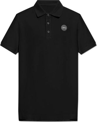Canada Goose Beckley Polo Black Label - Heren - Polos - Zwart - L - Katoen - Tops