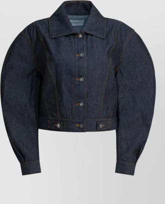 Givenchy tailored jacket nylon and silk mix