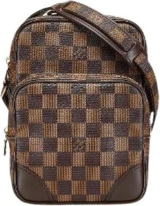 Louis Vuitton Pre-owned Cross Body Bags, female, Brown, Size: ONE SIZE Pre-owned Canvas louis-vuitton-bags