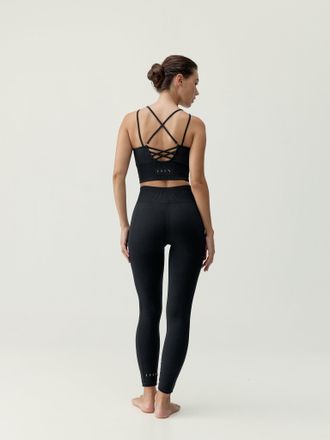 Born Living Yoga Top India Black