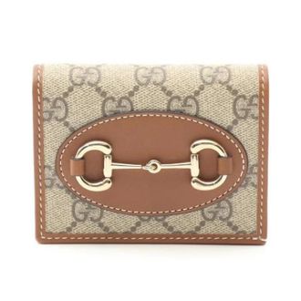 Gucci Pre-owned Wallets, female, Beige, Size: ONE SIZE Pre-owned Leather Wallet