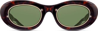 Matsuda 10604H DTO Mens Sunglasses Tortoiseshell Size 49