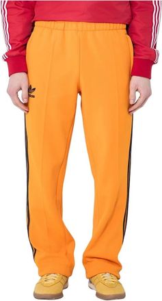 adidas Logo Motif Trainingsbroek - Heren - Trainingsbroeken - Oranje - XS - Polyester - Fitness