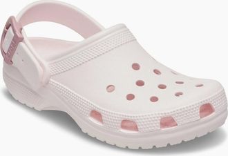 Crocs Womens Classic Buckle Womens Clogs - White - Size: 9