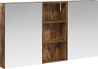 vidaXL Juego De Muebles De Ba&ntilde;o 3 Uds. 110 X 10,5 X 60,5 Cm Vidaxl