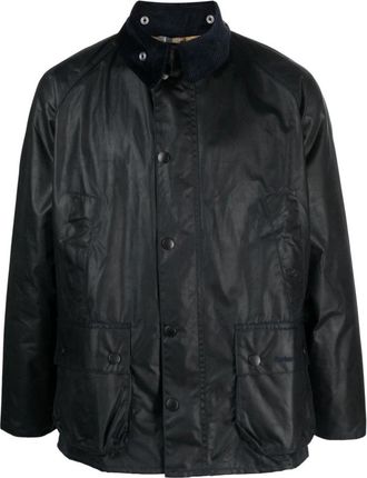 Barbour Bedale Wax Jacket - Heren - Zomerjassen - Blauw - M - Katoen - Jassen