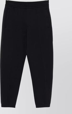 Emporio Armani cotton trousers featuring side and back pockets