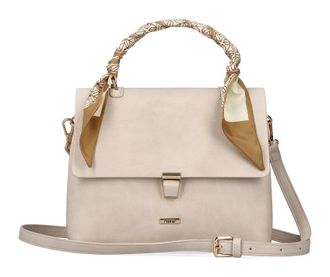 Rieker Umh&auml;ngetasche RIEKER Kaduna, Damen, Gr. B/H/T: 20cm x 24,5cm x 9cm, beige (hellbeige), Lederimitat, Taschen Umh&auml;ngetasche, mit Schulterriemen