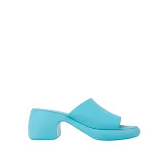 Camper Schoenen, Dames, Blauw, 35 EU, Chunky Heel Blauwe Sandaal