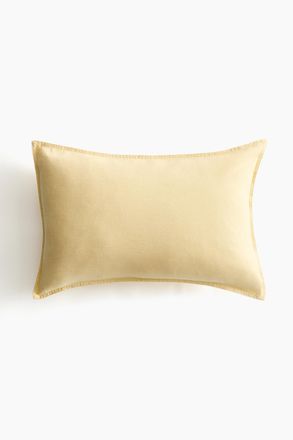 H&M Kissenh&uuml;lle aus Leinenmix - Yellow