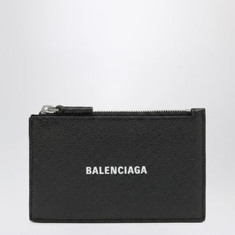 Balenciaga Black long card holder