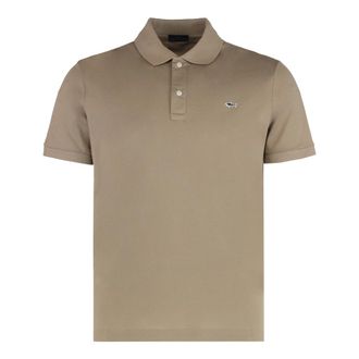 Paul & Shark Paul & Shark, Polo Shirts, male, Beige, Size: 2XL Cotton Piqu&eacute; Polo Shirt