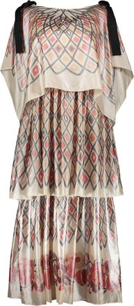 Fendi Printed Silk Dress