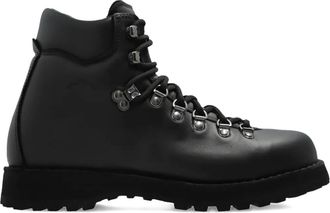 Diemme Rock Vet lace-up leather hiking boots - women - Calf Leather/Leather/Rubber - 37.5 - Black