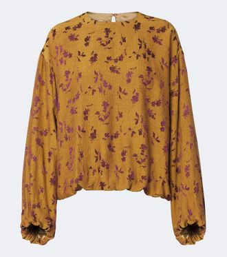Dries Van Noten Floral blouse