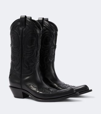 Acne Studios Bouni leather cowboy boots