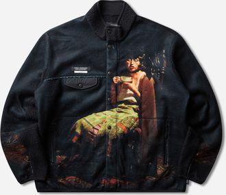Undercover Men s Cindy Sherman Fleece Jacket Black