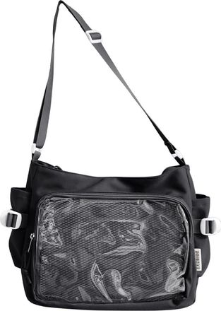 Generic LYEAA Women Ita Bag Fashion Shoulder Bag Stylish Crossbody Bag Chic Hobo Bag (Black)