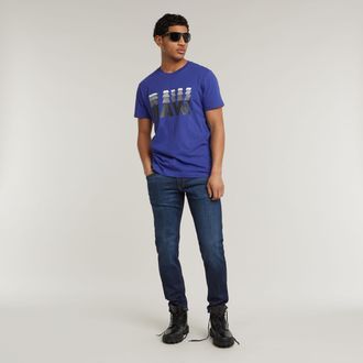 G-Star 3301 Straight Jeans - Donkerblauw - Heren