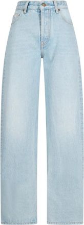 Darkpark Wide Jeans - Dames - Loose Fit Jeans - Blauw - W24 - Jeans