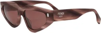 Fendi FE40163U74S Cat-Eye Sunglasses - Pink