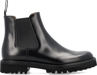 Churchs Klassieke Chelsea Boots - Dames - Chelseaboots - Zwart - 40 EU - Leer - Schoenen