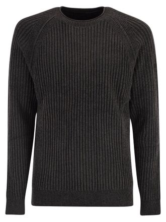 Roberto Ricci Design Velvet Rave Round Strick Crew Hals -Jumper
