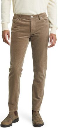 The Normal Brand Stretch Corduroy Five Pocket Pants in Taupe at Nordstrom, Size 30 X 32