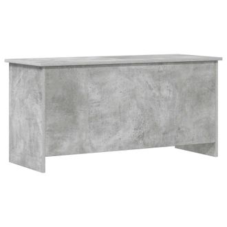 vidaXL Ba&uacute;l De Almacenamiento Gris Hormig&oacute;n 100 X 40 X 50 Cm Vidaxl