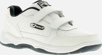 Gola Mens Gola Mens Trainers Belmont Suede Wide Touch Fastening white UK Size - Size: 10