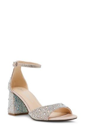 Betsey Johnson Kami Sandal in Rhinestone at Nordstrom, Size 8.5