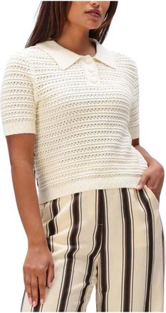 Suncoo Dames, Tops, Beige, Maat: L Linnen