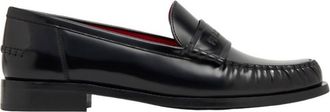 Ferragamo Ferragamo Black Irina Leather Moccasins
