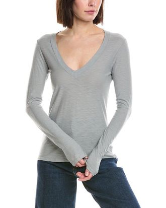 James Perse Relaxed V-Neck T-Shirt