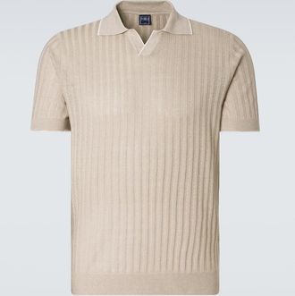 Fedeli Polo Soul in lino e cotone