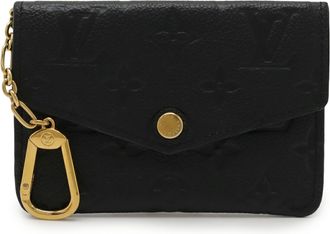 Louis Vuitton Black Noir Monogram Empreinte Coin Purse/Coin Case (Pre-Owned)