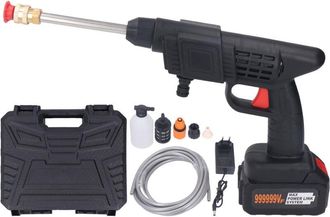 OEM Hidrolimpiadora Port&aacute;til De Alta Presi&oacute;n De 90 Bares Con Bater&iacute;a Recargable De 18 V Y 1200 Mah Y Cargador - Hidrolimpiadora El&eacute;ctrica De Alta Presi&oacute;n 