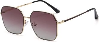 Generic For Womens Large Frame Sunglasses, Outdoor Holiday Decorative Glasses (Color : G, Size : Medium)