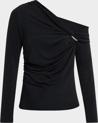 Veronica Beard Lozea Off-The-Shoulder Top