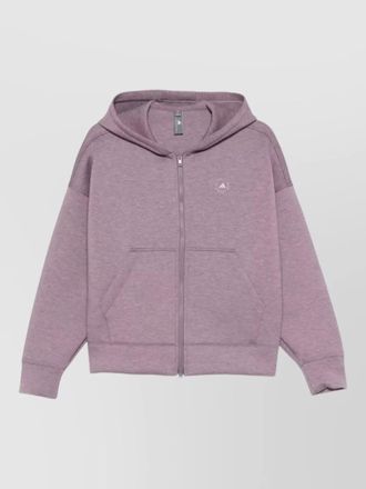 adidas by Stella McCartney hooded sweatshirt logo front pouch pocket