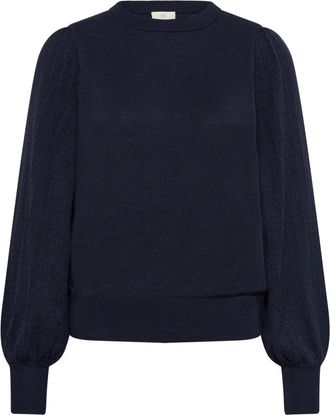 Kaffe Salute - 194011 - - Knitwear - Donna - Blu - S