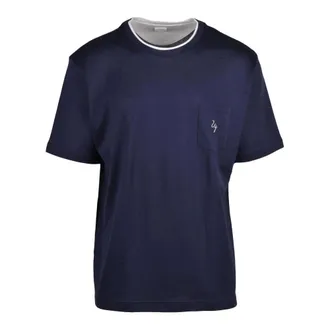 Eleventy Hombre, Camisetas, Azul, Talla: S