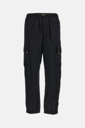 Fendi Pantaloni In Fluido Nylon