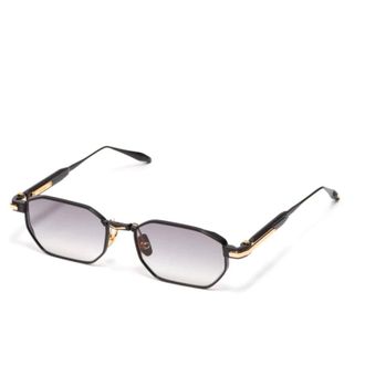 John Dalia Sunglasses, unisex, Black, 54 MM, Axel Geometric-Frame Sunglasses