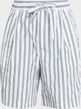Dolce & Gabbana Men & apos;s Striped Poplin Shorts