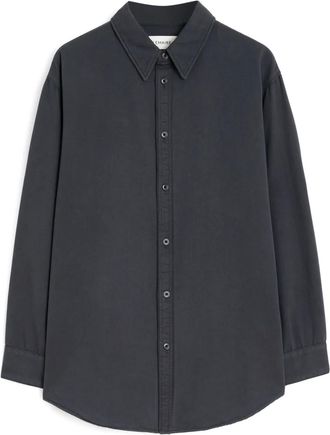 Christophe Lemaire relaxed shirt - Grey