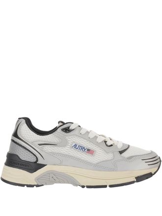 Autry Mesh Polyurethane Panelled Hyperway Low-Top Sneakers