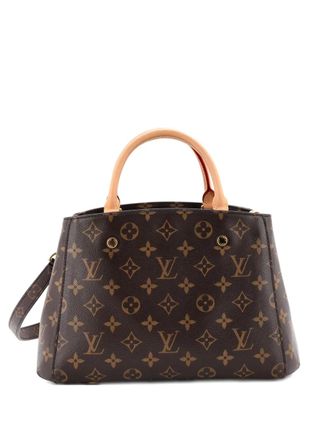 Louis Vuitton Montaigne Handbag Monogram Canvas BB satchel - Bruin