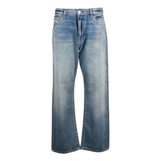 Diesel Jeans, Dames, Blauw, W27, Katoen, 1999 D-Reggy Jeans